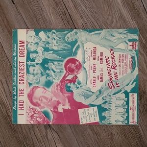 Springtime In the Rockies Sheet Music